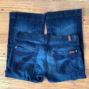 7 For All Mankind Dojo crops